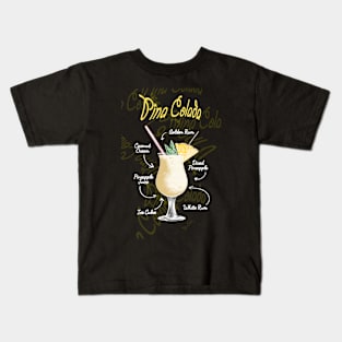 pinacolada recipe Kids T-Shirt